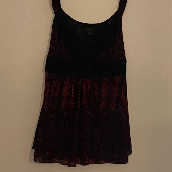 Express women’s size M Lace Tank Top - Picture 2 of 6